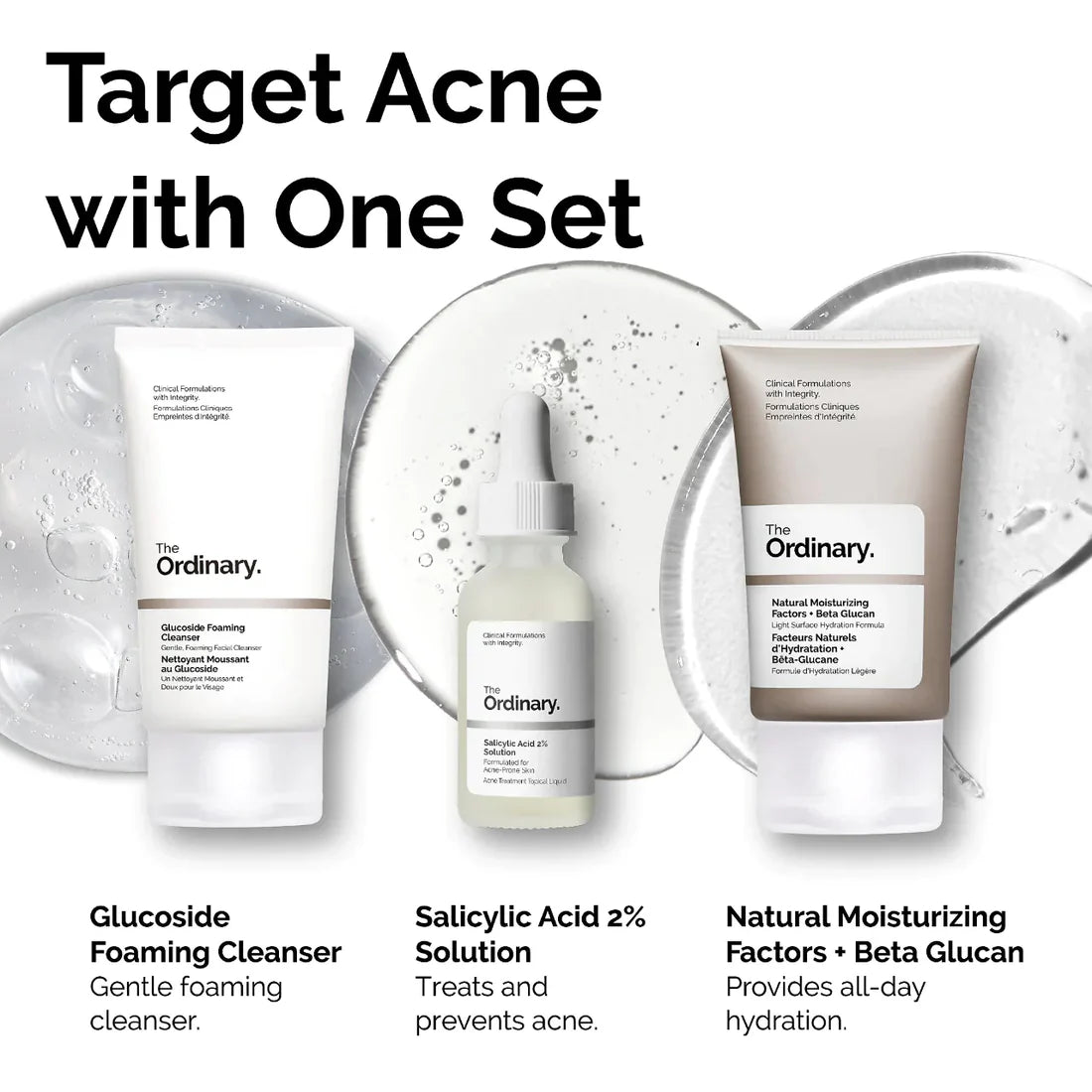 💙 The Ordinary – Set para el acné