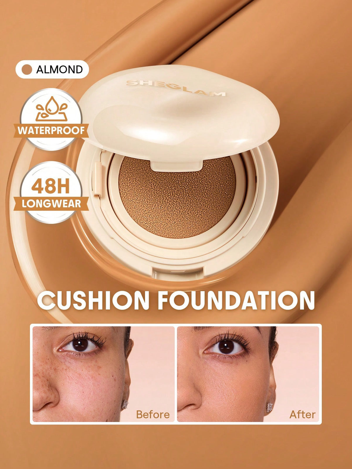 ✨ Base Cushion SHEGLAM (Lock & Go)