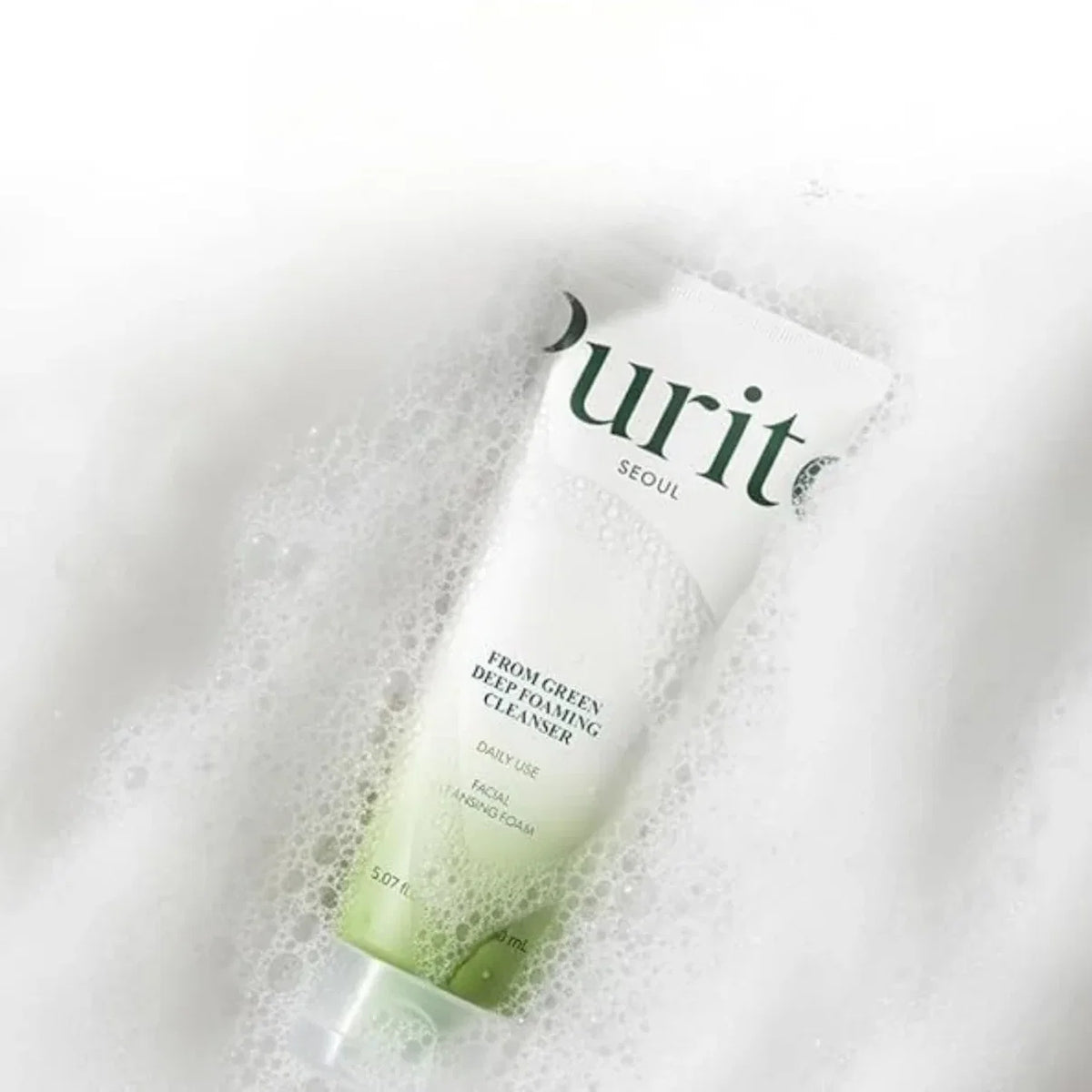 Purito Seoul – Limpiador Facial Espumoso Profundo From Green