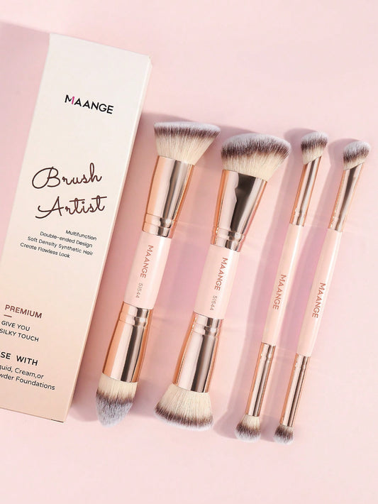 Set de Brochas MAANGE 4 Piezas Profesionales
