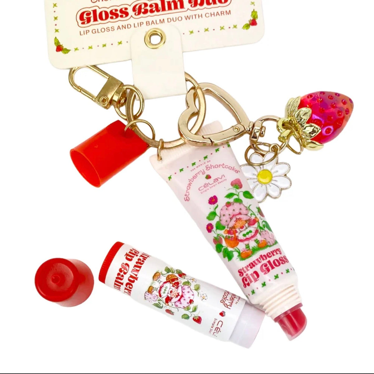 Celavi-Gloss Balm dúo Strawberry Shortcake 🍓✨