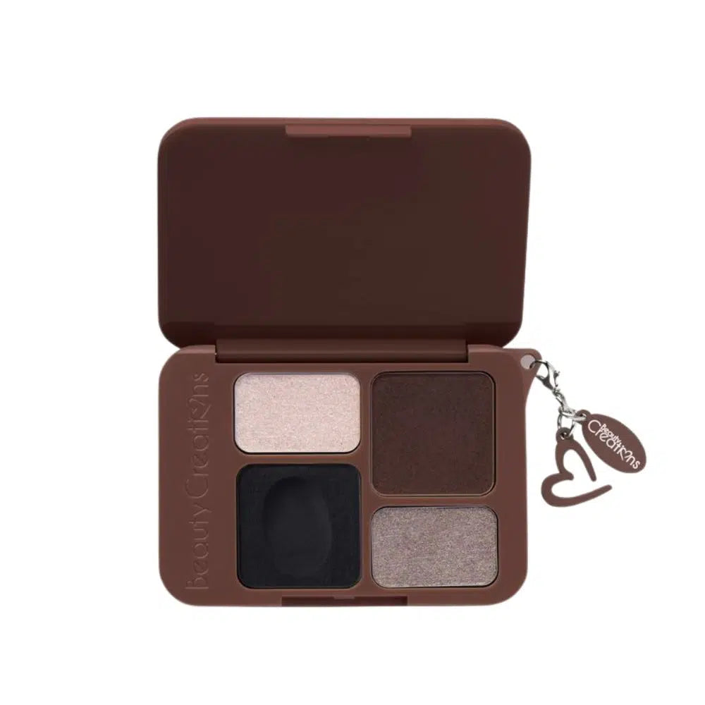 Beauty Creations PLUSH-Paleta Llavero 4 Tonos