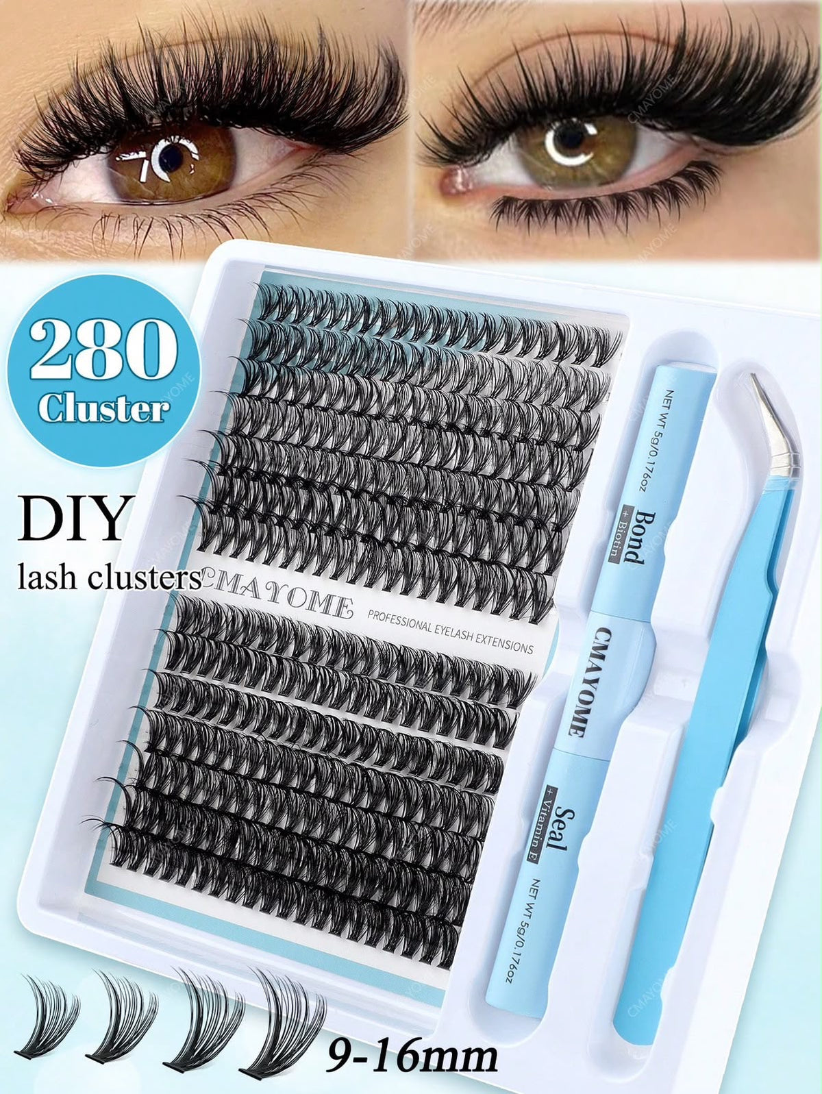 Kit de Pestañas Cluster DIY