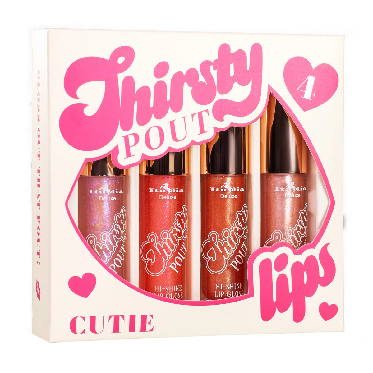 Italia Deluxe-Set Lip Gloss Thirsty Pout