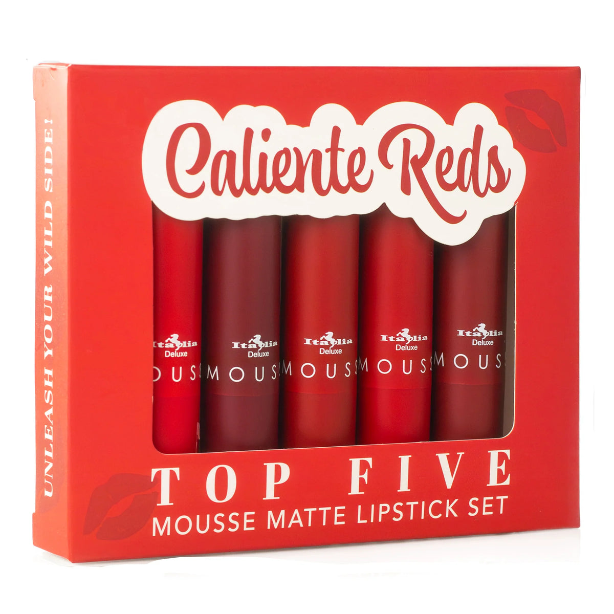 Italia Deluxe - Set Top Five mousse Mate labial
