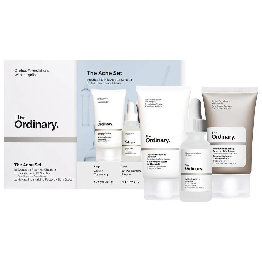 💙 The Ordinary – Set para el acné