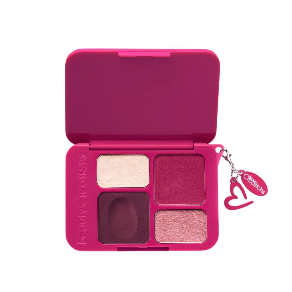 Beauty Creations PLUSH-Paleta Llavero 4 Tonos