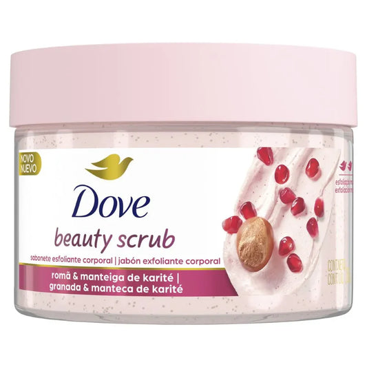 🌸 Dove Beauty Scrub Granada & Manteca de Karité Exfoliante