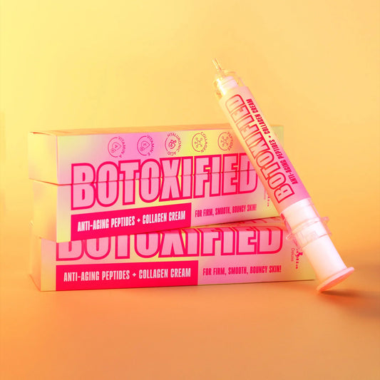 Crema Facial Efecto Botox con Péptidos y Colágeno