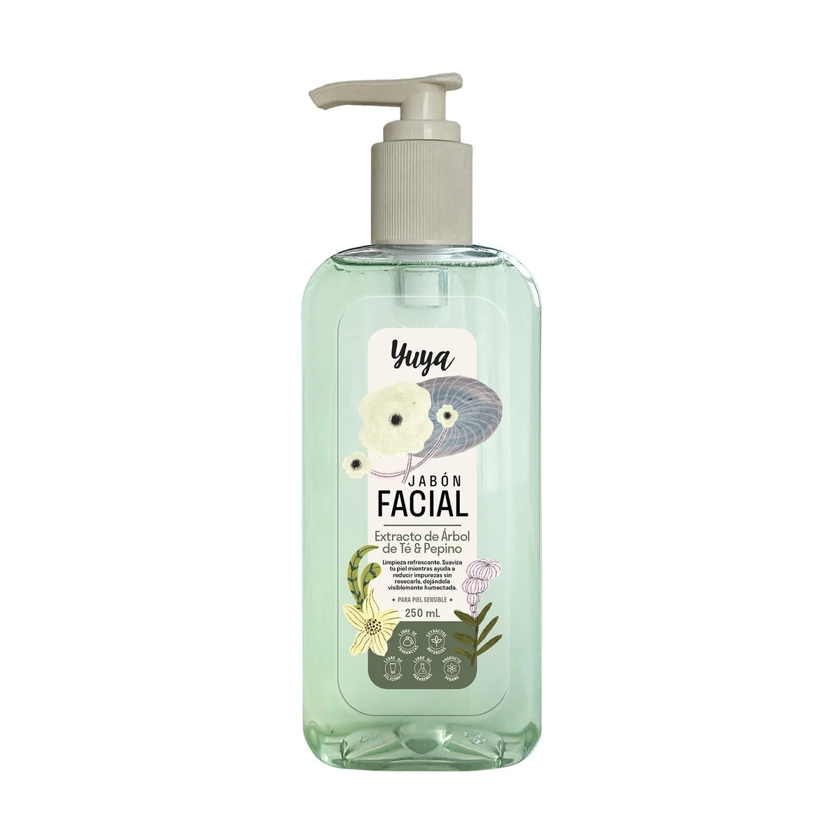 Jabón Facial Yuya Limpieza Suave y Refrescante 💖
