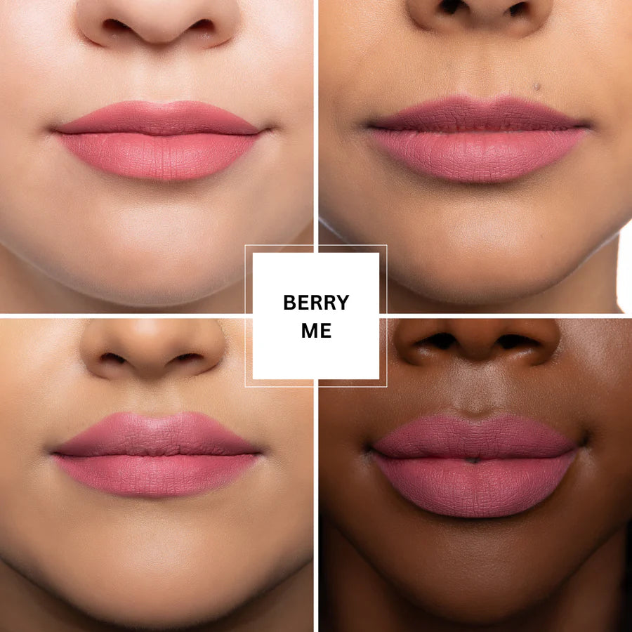 🍷 Beauty Creations Wooden Lip Pencil Set – Tonos Wine