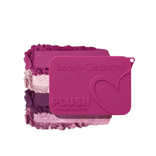 Beauty Creations PLUSH-Paleta Llavero 4 Tonos