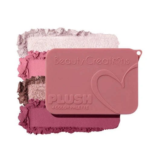 Beauty Creations PLUSH-Paleta Llavero 4 Tonos
