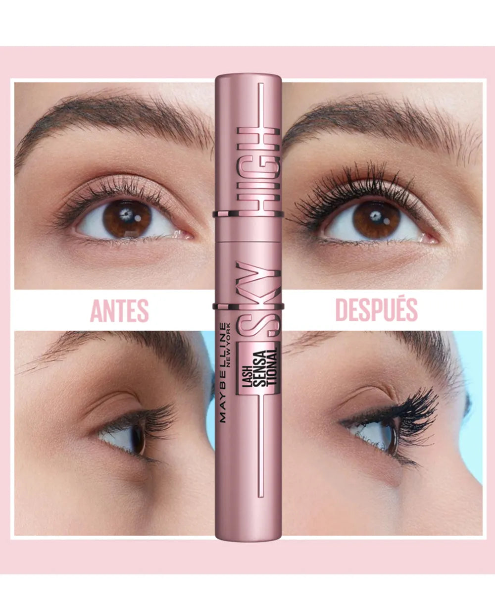 Máscara de Pestañas Maybelline Lash Sensational Sky High Waterproof