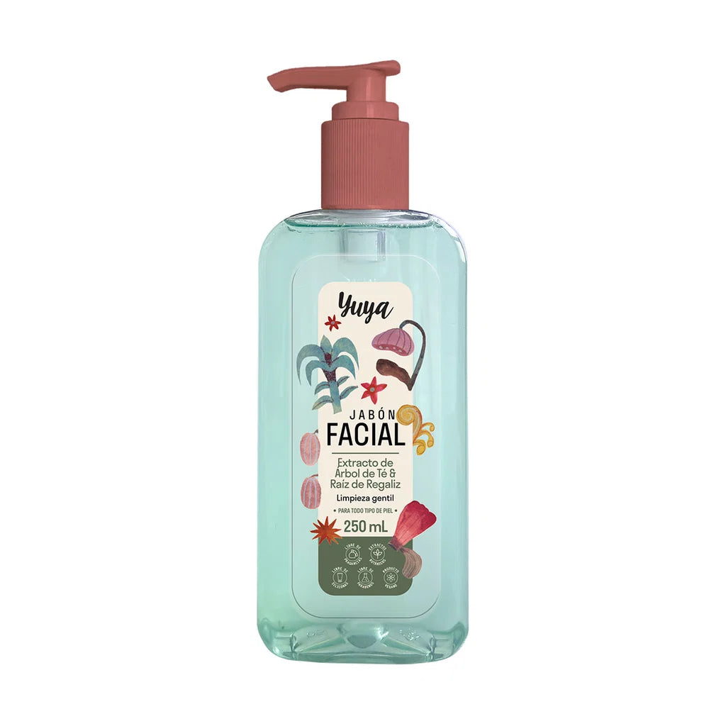 Jabón Facial Yuya Limpieza Suave y Refrescante 💖