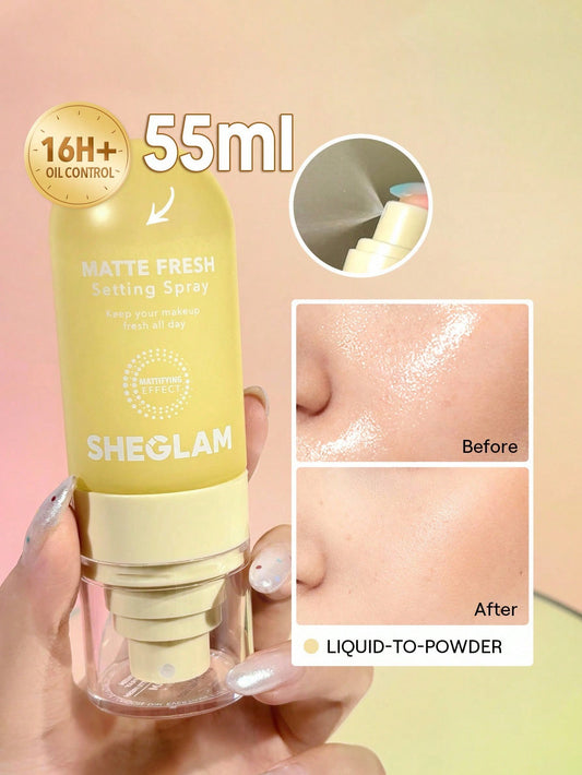 Sheglam Fijador Mate Fresco Amarillo