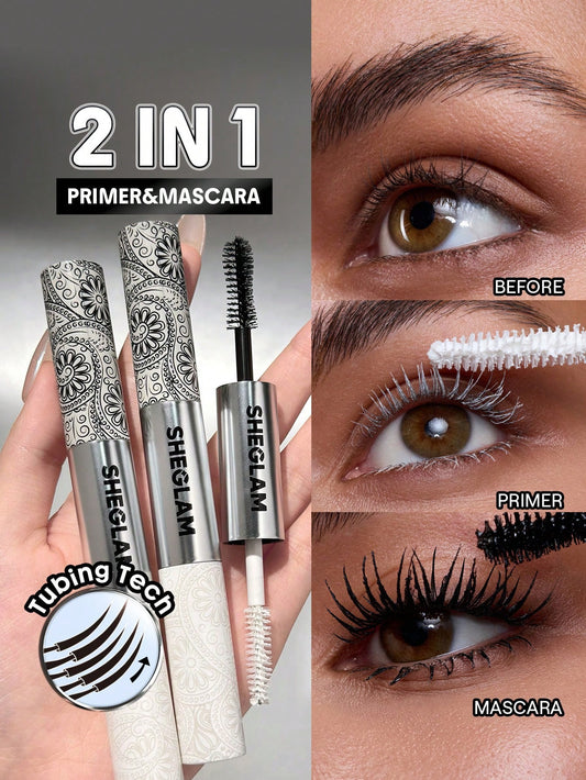 Sheglam-Primer & Mascara de pestañas 2 en 1