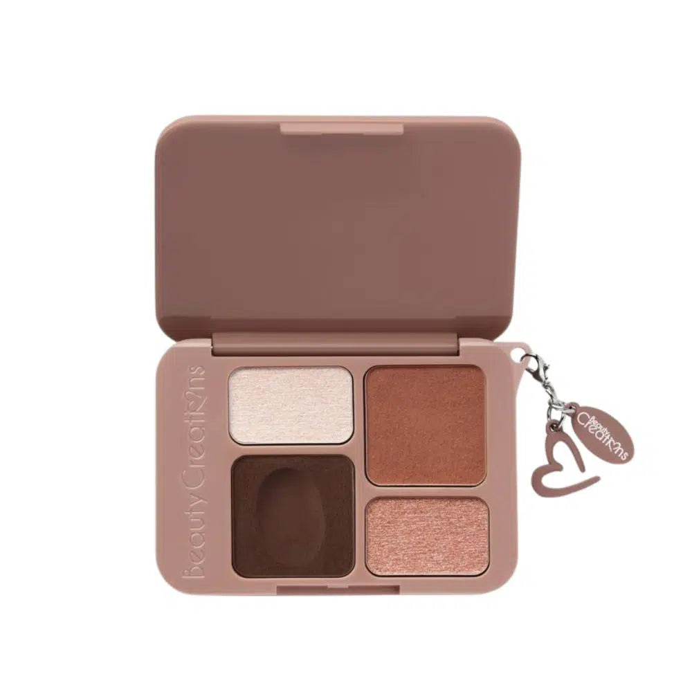 Beauty Creations PLUSH-Paleta Llavero 4 Tonos